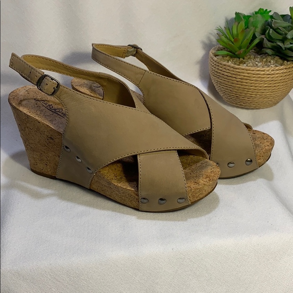 Lucky Brand Cork wedges